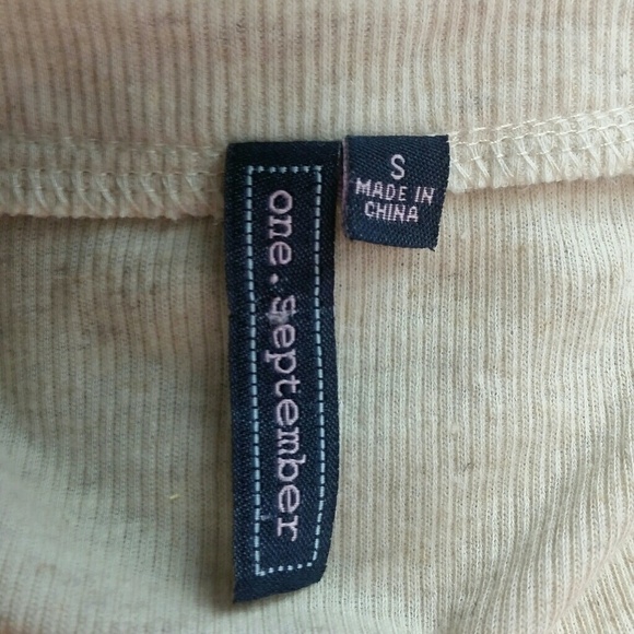 Anthropologie One September Shirt, sz S - Picture 4 of 4